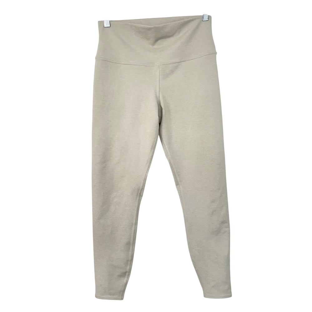Alo High-Waist Airlift Leggings Beige Athleisure Yoga Workout Beige M